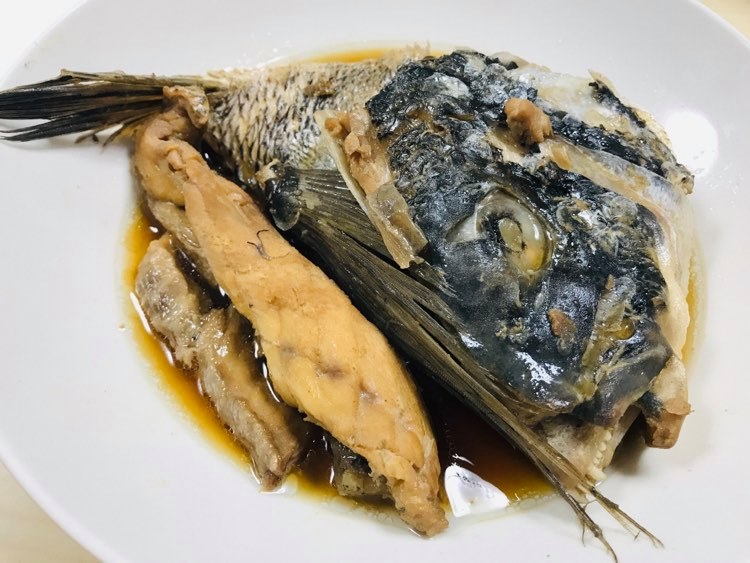 チヌのお頭煮つけ